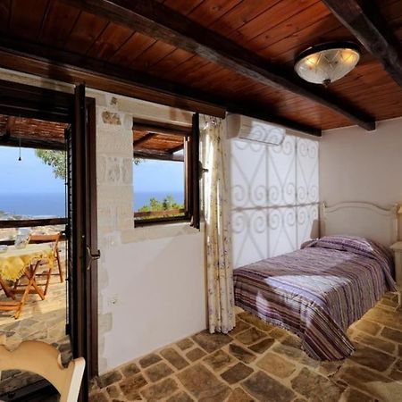Achlia Stone House With Sea Viewヴィラ エクステリア 写真