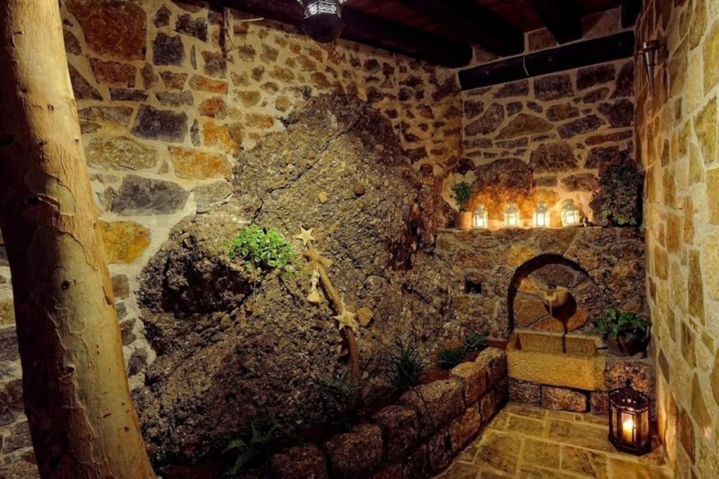 Achlia Stone House With Sea Viewヴィラ エクステリア 写真